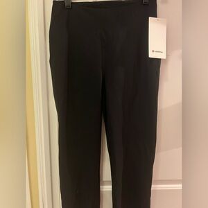 NWT Lululemon Here to There trouser 7/8 pants size 8 BLACK